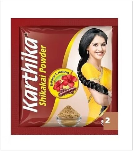 karthika herbal powder shikakai sachet (Set of 20 Sachet)