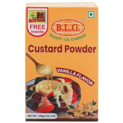 BLG Custard Powder Vanilla 100gm Box