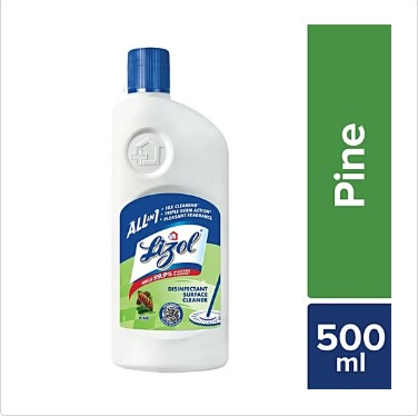 Lizol Disinfectant Surface & Floor Cleaner - Pine 500 ml