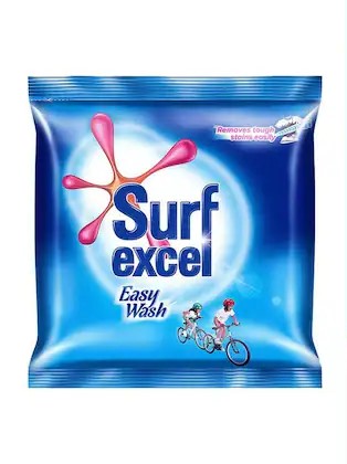 Surf Excel Easy Wash Detergent Powder 75 g MRP-10 ( Set of 5 PKT )
