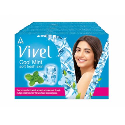 Vivel Cool Mint, Soft Fresh Skin Soap, 100g