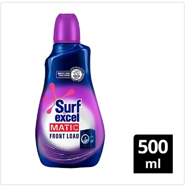 Surf Excel Matic Front Load Liquid Detergent 500 ML